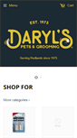 Mobile Screenshot of darylspetshop.com